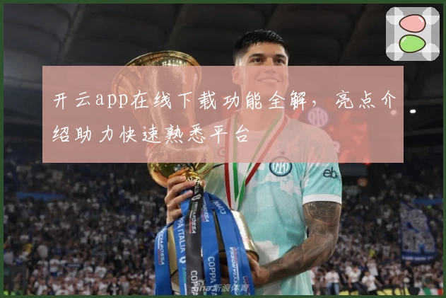 开云app在线下载功能全解，亮点介绍助力快速熟悉平台